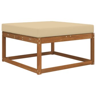 Buiten bankkussen Beige 80 x 80 x 8 cm Polyester 3