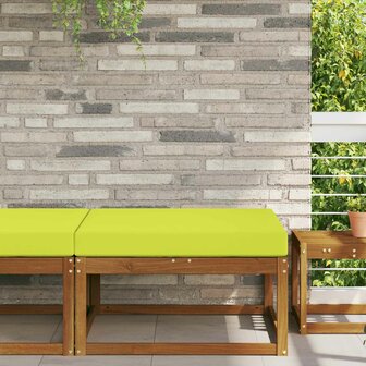 Buiten bankkussen Groen 80 x 80 x 8 cm Polyester 1