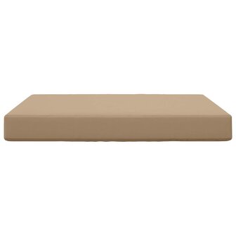 Buiten bankkussen Taupe 80 x 80 x 8 cm Polyester 4