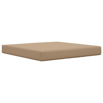 Buiten bankkussen Taupe 80 x 80 x 8 cm Polyester 5