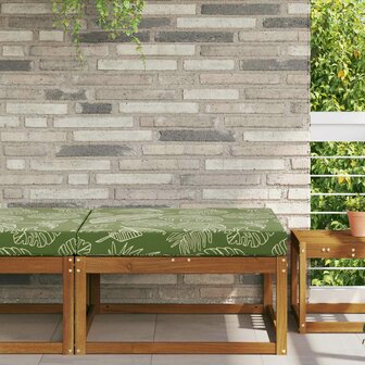 Buiten bankkussen Bladontwerp 80 x 80 x 8 cm Polyester 1