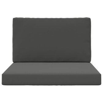 Buiten bankkussen 2 pcs Antraciet Polyester 6