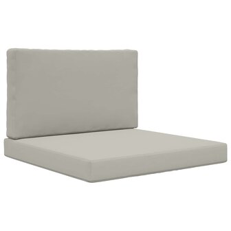 Buiten bankkussen 2 pcs Grijs Polyester 2