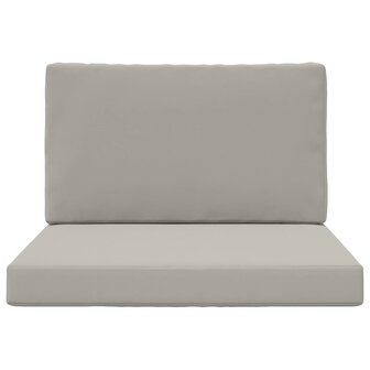 Buiten bankkussen 2 pcs Grijs Polyester 6
