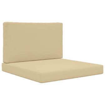 Buiten bankkussen 2 pcs Beige Polyester 2