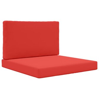 Buiten bankkussen 2 pcs Rood Polyester 2