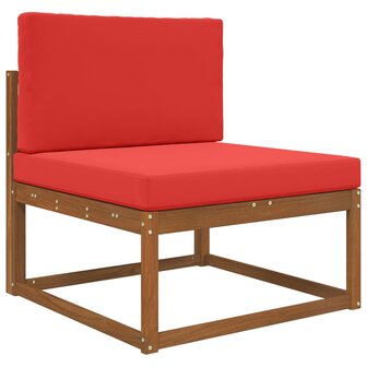 Buiten bankkussen 2 pcs Rood Polyester 3