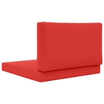 Buiten bankkussen 2 pcs Rood Polyester 7