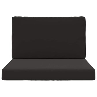 Buiten bankkussen 2 pcs Zwart Polyester 6