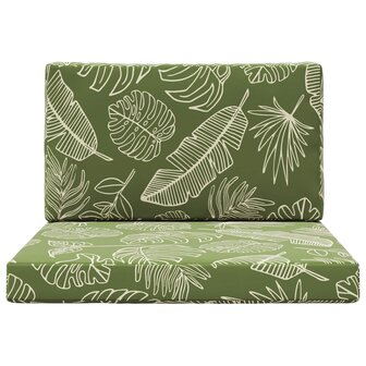 Buiten bankkussen 2 pcs Bladontwerp Polyester 6