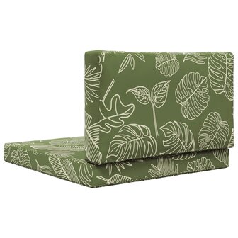 Buiten bankkussen 2 pcs Bladontwerp Polyester 7