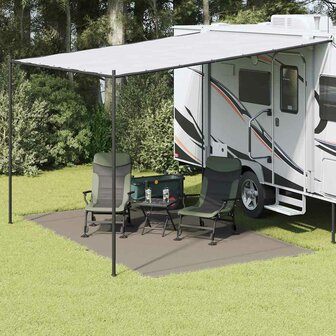 Tenttapijt Lichtgrijs 400 x 250 cm Polyetheen 1