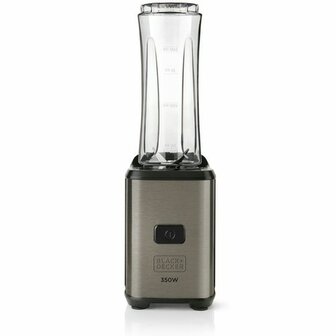 Blender Black &amp; Decker Grijs Transparant 300 W 600 ml 1