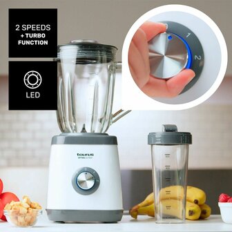 Blender Taurus 912471000 Wit Zwart 1500 W 1,5 L 5