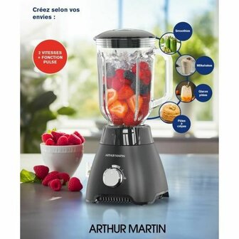 Blender Arthur Martin AMPB40 Transparant 400 W 1,5 L 6