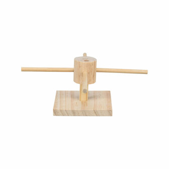 Cavia voerbak Trixie Bruin Hout 22 x 8 x 22 cm 3