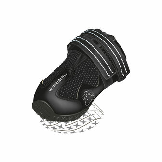 Hondenschoenen Trixie Zwart L/XL 1