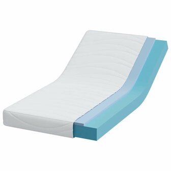 Matras Wit 80 x 160 cm Jacquard stof 3