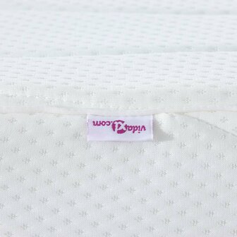 Matras Wit 80 x 160 cm Jacquard stof 8