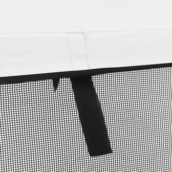Biminitop 3 bogen met mesh zijwanden 183x(185-198)x137 cm 11