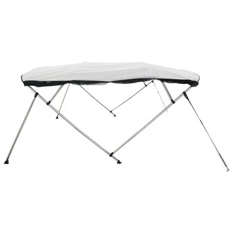 Biminitop 4 bogen met mesh zijwanden 243x(170-182)x137 cm 8
