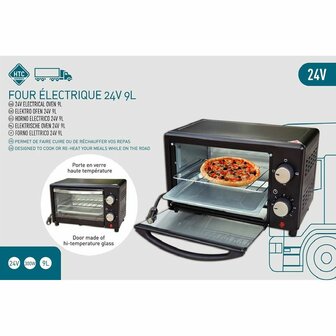 Oven HTC EQUIPEMENT ELECTRIC OVEN 9 L 300 W 4