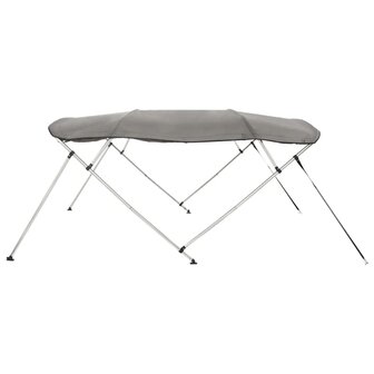 Biminitop 4 bogen met zijwanden 243x(170-182)x137 cm 8