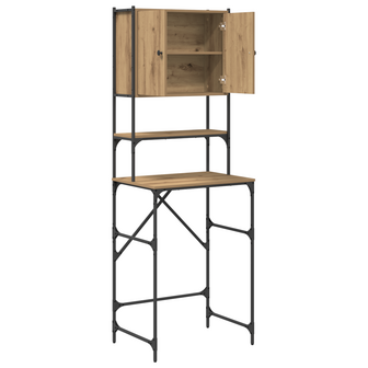 Wasmachinekast Artisan Eiken 68 x 48,5 x 194 cm Bewerkt hout 5