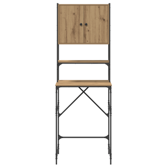Wasmachinekast Artisan Eiken 68 x 48,5 x 194 cm Bewerkt hout 6