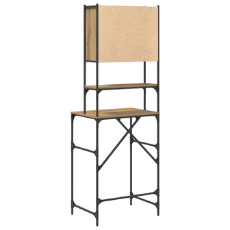Wasmachinekast Artisan Eiken 68 x 48,5 x 194 cm Bewerkt hout 8