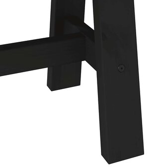 Eetbank NOAIN A-vormige poten 180x40x45 cm massief hout 7