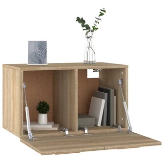 Wandkast 60x36,5x35 cm bewerkt hout sonoma eikenkleurig 4