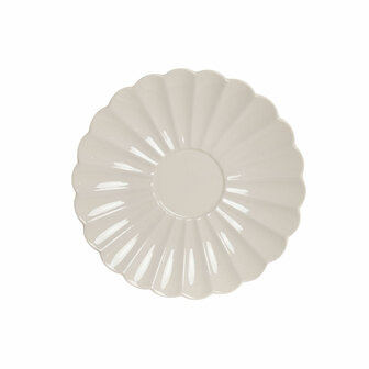 Set van 6 kopjes met schotel Home ESPRIT Wit Porselein 150 ml 5