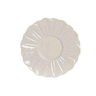 Set van 6 kopjes met schotel Home ESPRIT Wit Porselein 120 ml 5