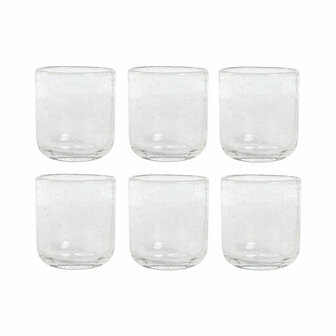 Glazenset Home ESPRIT Transparant Kristal 320 ml (6 Stuks) 1