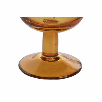 Glazenset Home ESPRIT Amber Kristal 300 ml 8 x 8 x 14 cm (6 Stuks) 3