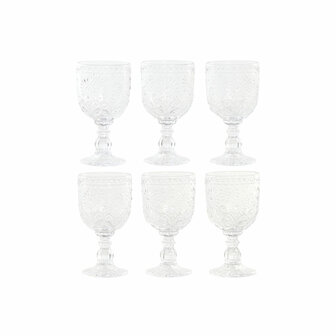 Glazenset Home ESPRIT Transparant Kristal 270 ml (6 Stuks) 1
