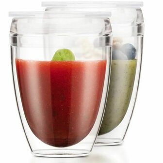 Glazenset Bodum Transparant Plastic 350 ml (2 Stuks) 1