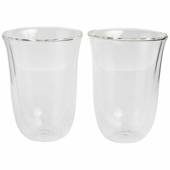 Glazenset DeLonghi 5513214611 22 cl Transparant (2 Stuks) 3