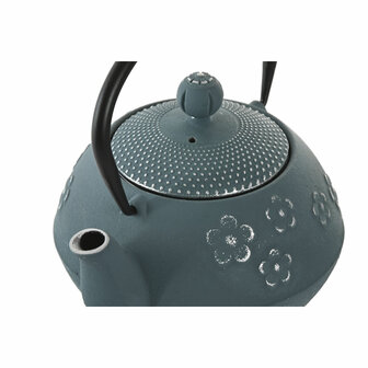 Theepot Home ESPRIT Blauw Roestvrij staal Ijzer 800 ml 2