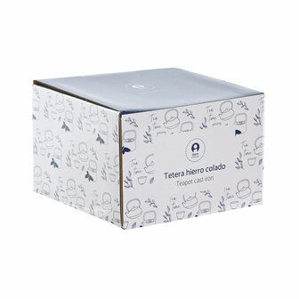 Theepot Home ESPRIT Geel Groen Lila Roestvrij staal Ijzer 300 ml (3 Stuks) 4