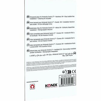 Schermbeschermer voor de Nintendo Switch 2 KONIX 2