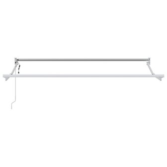 Elektrisch uitschuifbaar zonnescherm frame Wit 3 x 2 m 2