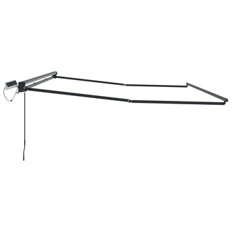 Elektrisch uitschuifbaar zonnescherm frame Antraciet 4,5 &times; 3 m 3