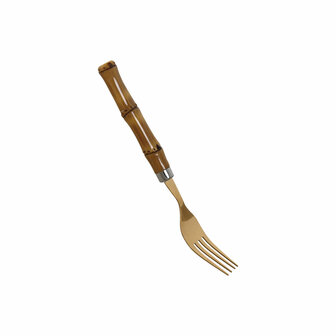 Bestek Home ESPRIT Gouden Natuurlijk Roestvrij staal ABS 3 x 2 x 16 cm 24 Onderdelen 4