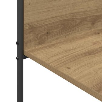 Kledingrek met plank Beige 120 x 44 x 160 cm Bewerkt hout 8