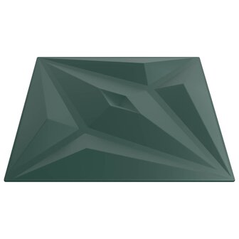 Wandpanelen Ster 48 pcs Ster Groen 50 x 50 cm XPS Schuim 3