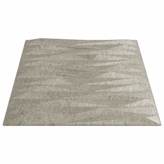 Wandpanelen 24 pcs Steen Beton 50 x 50 cm XPS Schuim 3