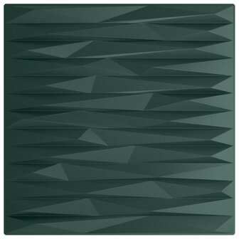 Wandpanelen 48 pcs Steen Groen 50 x 50 cm XPS Schuim 4