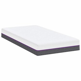 Matras Wit en Grijs 80 x 160 cm Jacquard stof 5